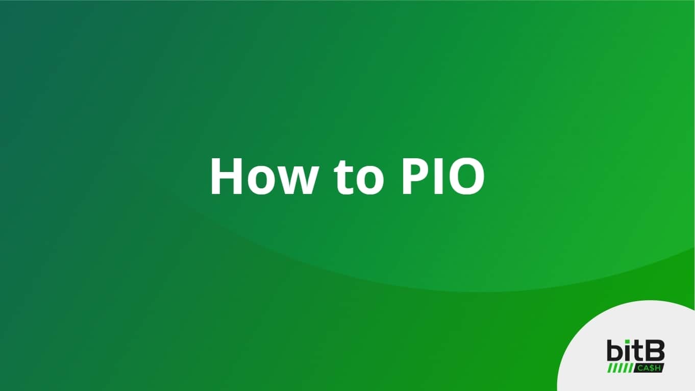 How to PIO